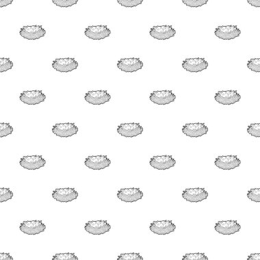 Kuş yuva yumurta tasarlamak vektör sorunsuz ile