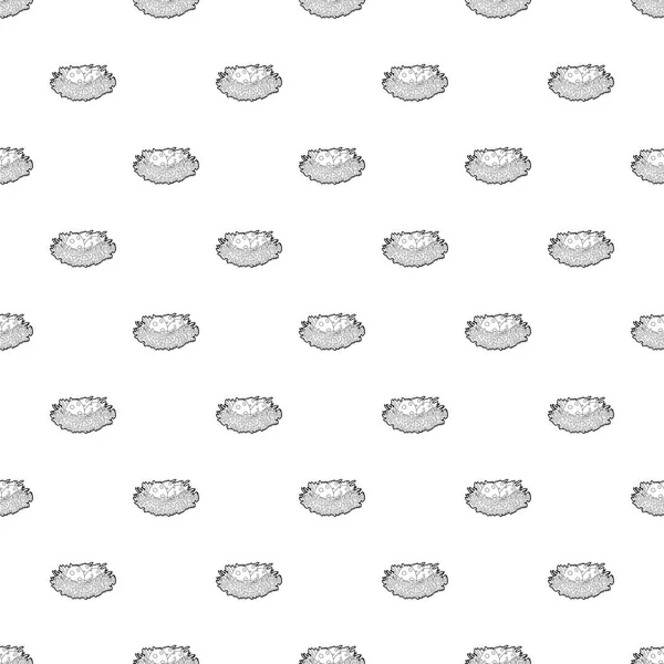 Kuş yuva yumurta tasarlamak vektör sorunsuz ile