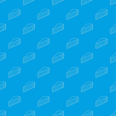 Mavi peynir desen vektör kesintisiz mavi