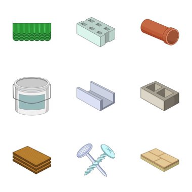 Raf Icons set, karikatür tarzı