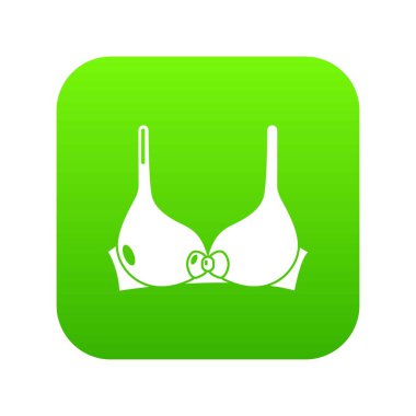 Sutyen simgesi, basit siyah stil