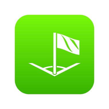 Açısal futbol simgesi, basit siyah stil