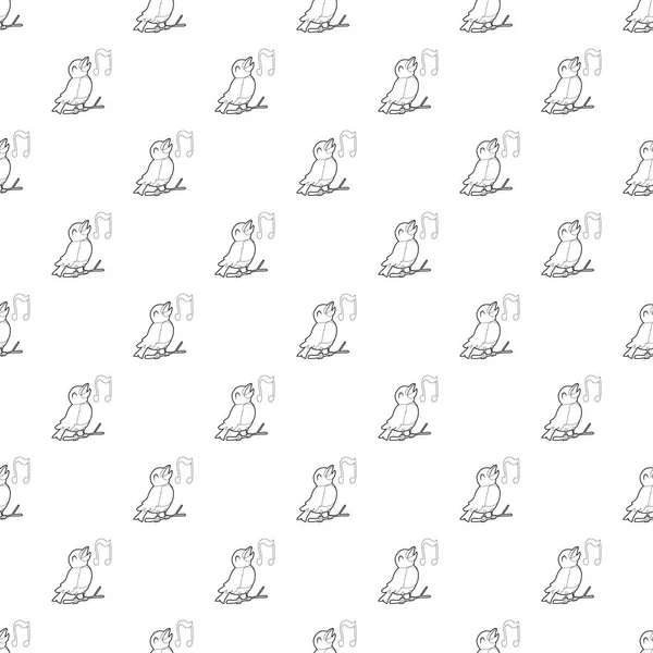 Kuş ötüşü tasarlamak vektör sorunsuz