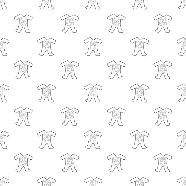 Çocuk romper kıyafet tasarlamak vektör sorunsuz