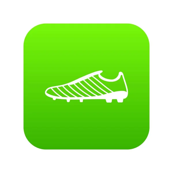 Ref. Football boots, simple black style — стоковый вектор