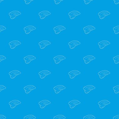 Spor kask desen vektör kesintisiz mavi