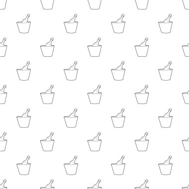 Şampanya kovası tasarlamak vektör kesintisiz olarak