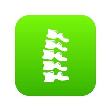 Vertebra simgesi, basit tarzı.