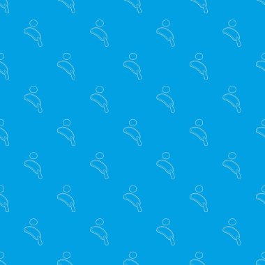 Tenis desen vektör kesintisiz mavi