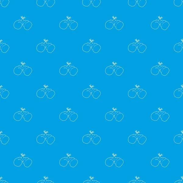 Boks eldivenleri desen vektör kesintisiz mavi