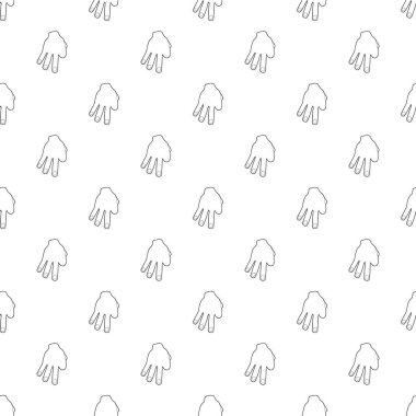 Üç parmak tasarlamak vektör sorunsuz