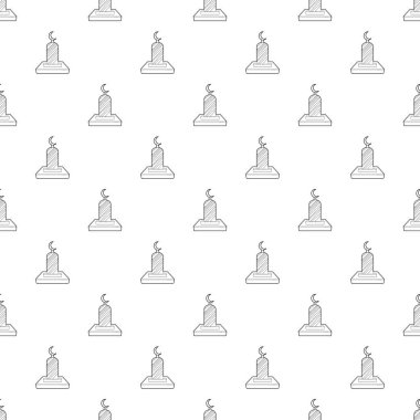 Müslüman mezar tasarlamak vektör sorunsuz