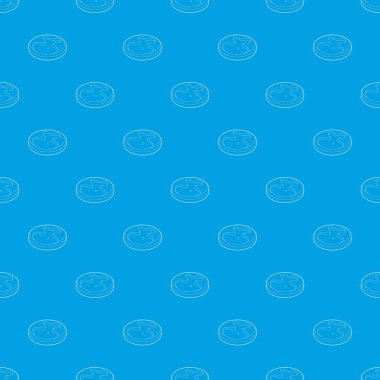 Golf alan desen vektör kesintisiz mavi