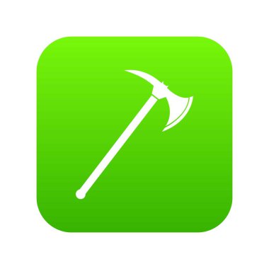 Balta simgesi dijital yeşil