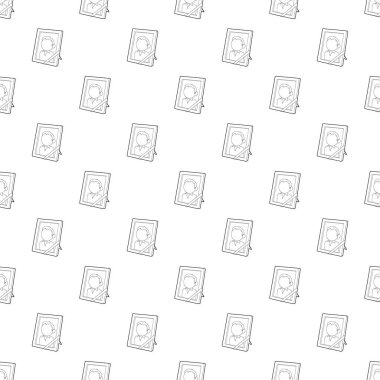 Bellek portre tasarlamak vektör sorunsuz