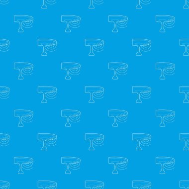 Dinleme aygıtı desen vektör kesintisiz mavi