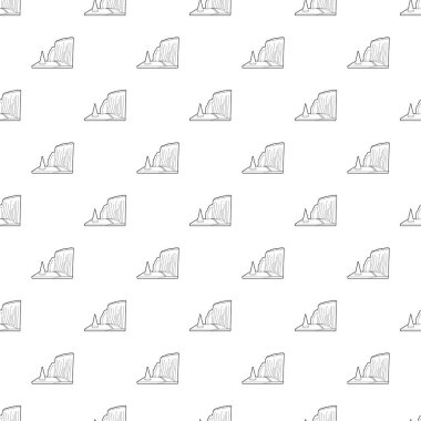 Deniz cliff tasarlamak vektör sorunsuz