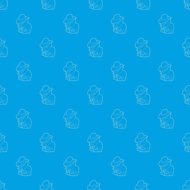 Casus desen vektör kesintisiz mavi