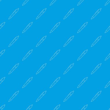 Casus kalem desen vektör kesintisiz mavi