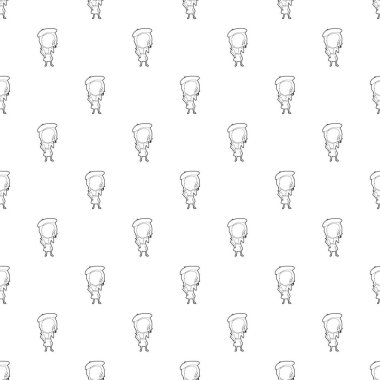 Fransız kız tasarlamak vektör sorunsuz