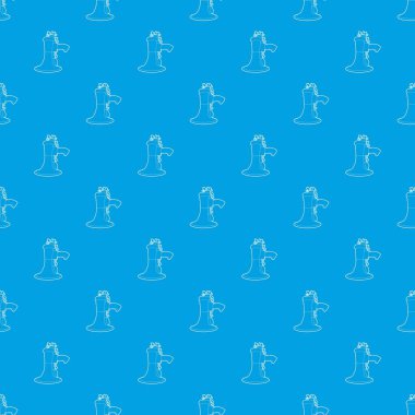 Hoparlör desen vektör kesintisiz mavi