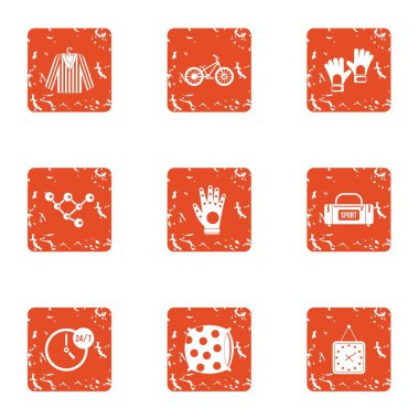 Tekstil simgeler kümesi, grunge tarzı