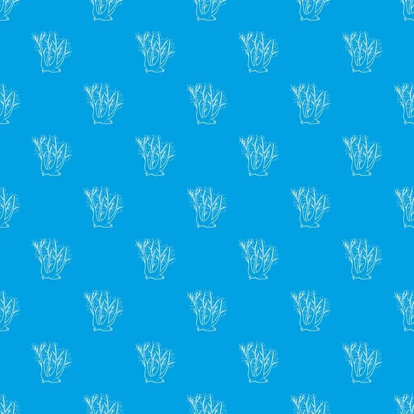 Ağaç desen vektör kesintisiz mavi