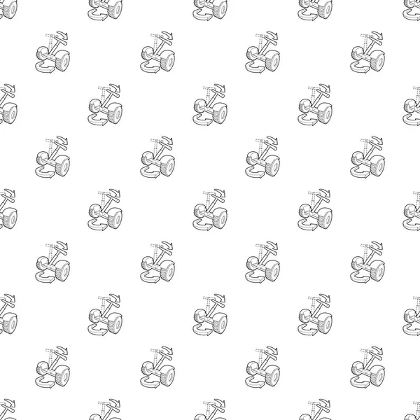 Segway tasarlamak vektör sorunsuz eğimli