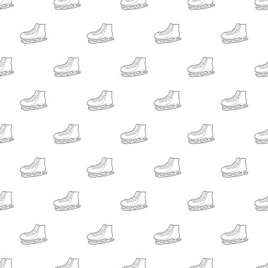 Buz pateni tasarlamak vektör sorunsuz