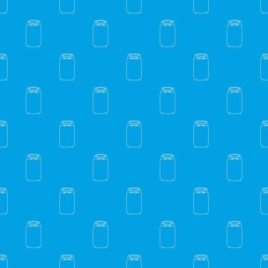 İnşaat makineleri desen vektör kesintisiz mavi