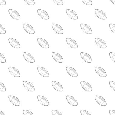 Rugby topu tasarlamak vektör sorunsuz