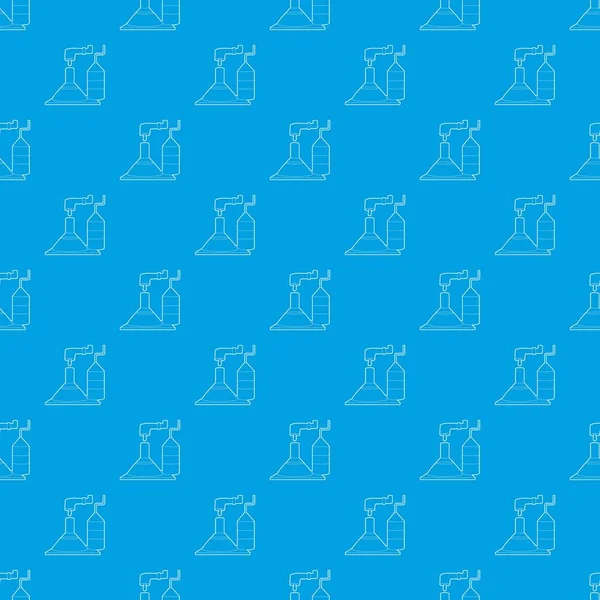 Fabrika laboratuvar desen vektör kesintisiz mavi herhangi bir kullanım için tekrar