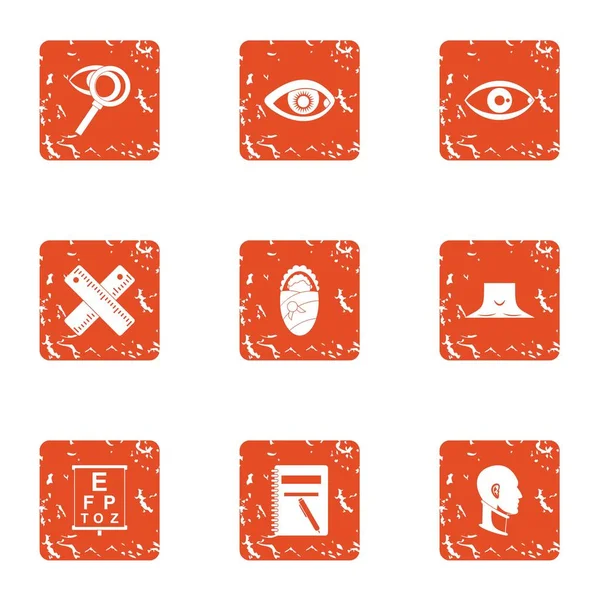 Araştırma alt simgeler kümesi, grunge tarzı