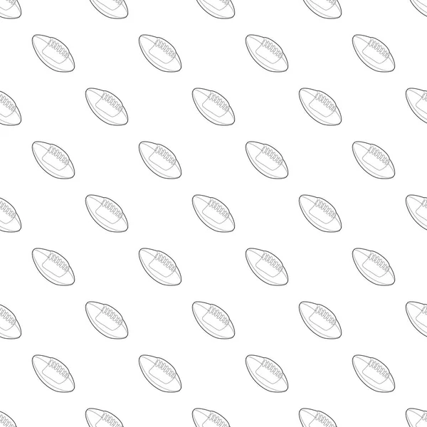 Rugby topu tasarlamak vektör sorunsuz