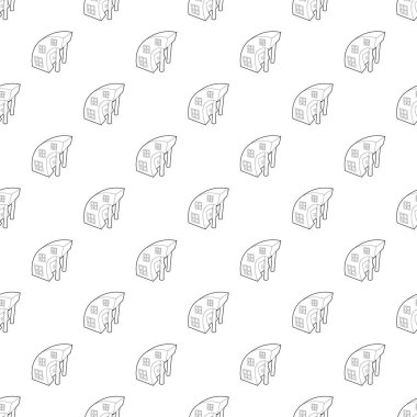 Büyük bina tasarlamak vektör sorunsuz