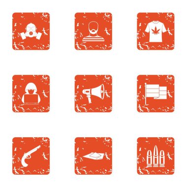 Hırsızlık simgeler kümesi, grunge tarzı