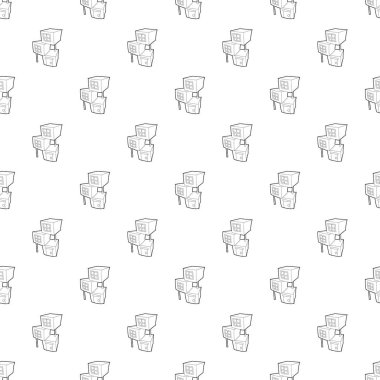 Şehri tasarlamak vektör sorunsuz bina