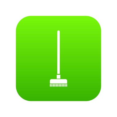 Dijital yeşil simge bir kat için fırça