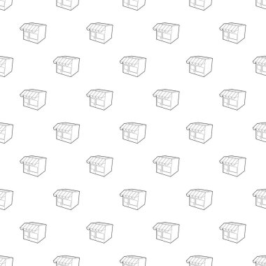 Mağaza tasarlamak vektör sorunsuz