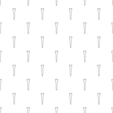 Golf topu tasarlamak vektör sorunsuz standı