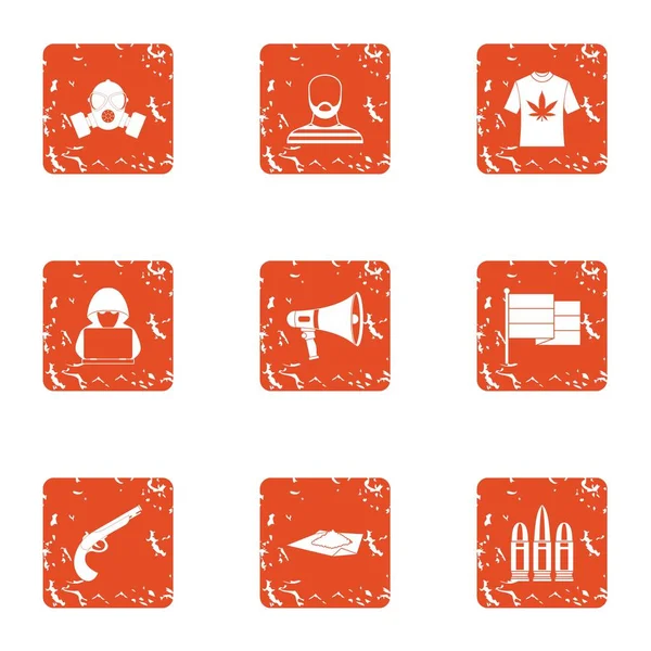 Hırsızlık simgeler kümesi, grunge tarzı