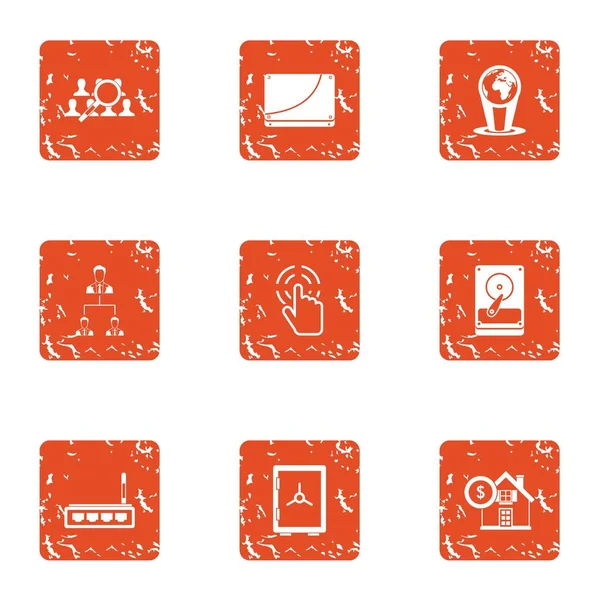 Komut arama simgeler kümesi, grunge tarzı