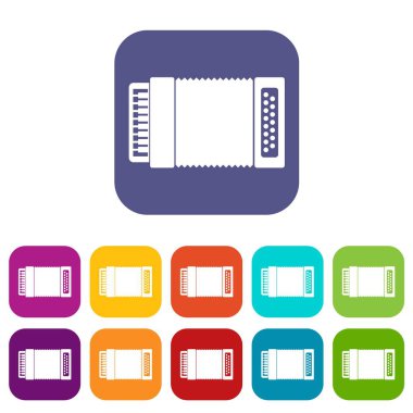 Akordeon Icons set