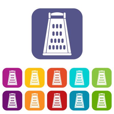mutfak rende Icons set