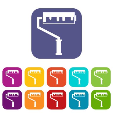 Rulo boya simgelerle ayarla