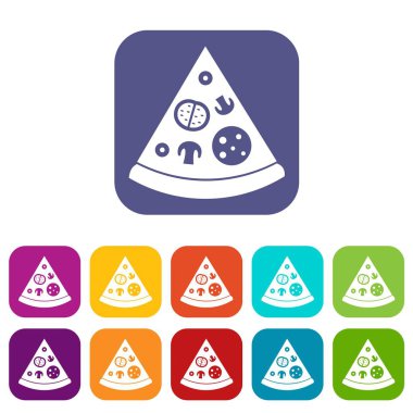 Dilim pizza, basit tarzı