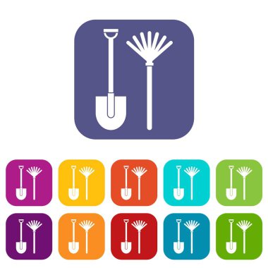 Komisyon ve Icons set kürek