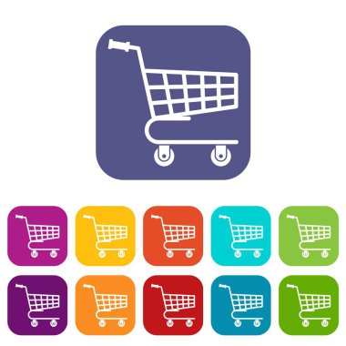 Alışveriş arabası simgeleri ayarlandı