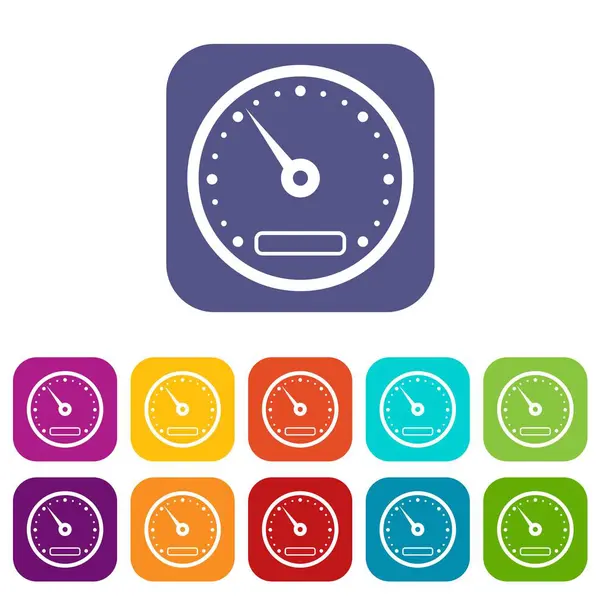 Hız göstergesi Icons set