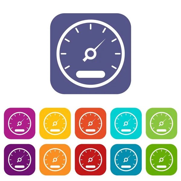 Hız göstergesi Icons set